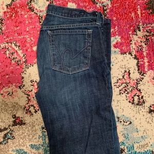 Citizens of Humanity low waist bootcut jeans